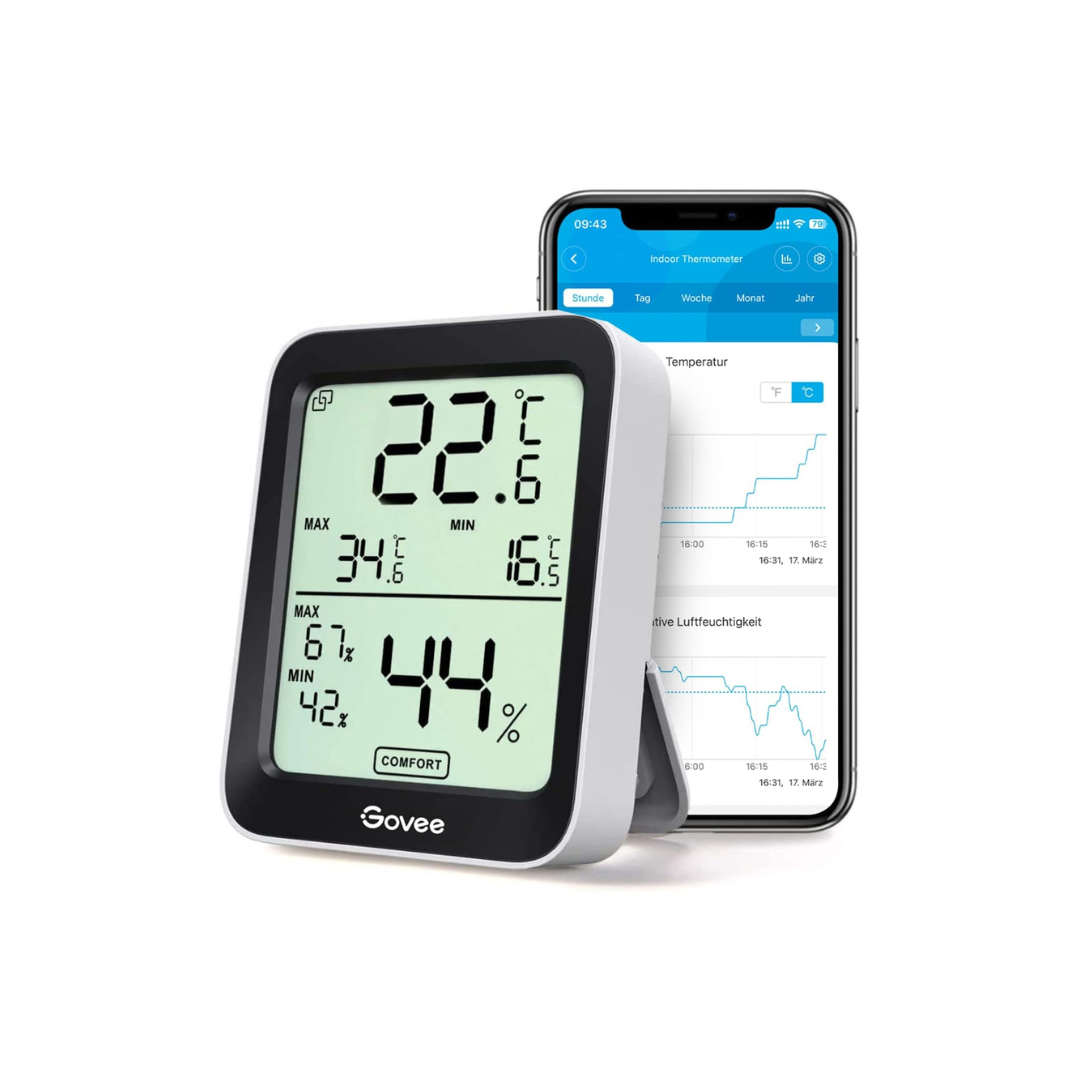Hygrometer für Pilzzucht